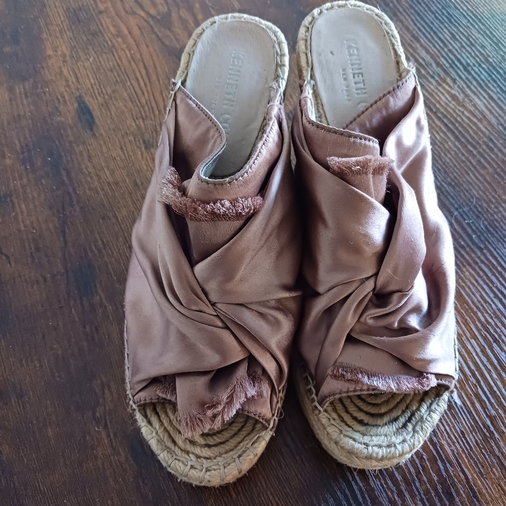 Wedges in Pink  "Odele "Platform Wedges